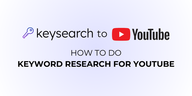How to Do Keyword Research for YouTube V1