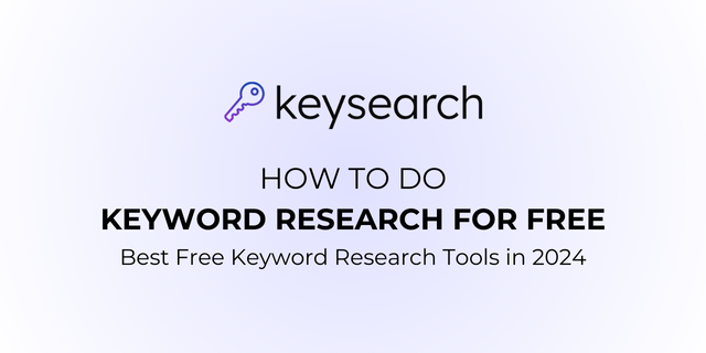 How to Do Keyword Research for Free