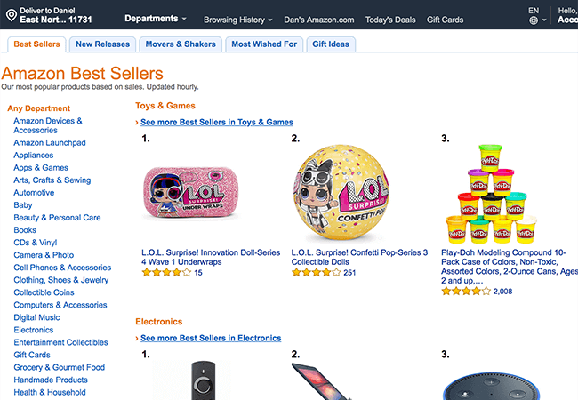 Amazon Movers Niche Ideas Amazon Movers Niche Ideas